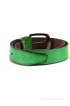 Swiss Design Men Green Genuine Leather Belt(Green)